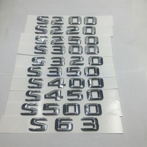 Für Mercedes Benz S Klasse S200 S220 S250 S300 S320 S350 S400 S420 S450 S500 S63 Hinten Stamm Buchstaben Emblem Abzeichen Logo327b