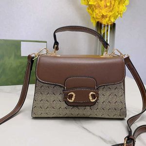 Luxury Designer Bag Classic G Letter Print Tots Bag Women Designers Handväskor Fashion Märke Kort fodral Wallet Vintage Ladies Brown Leather Shoulder Bruds Påsar