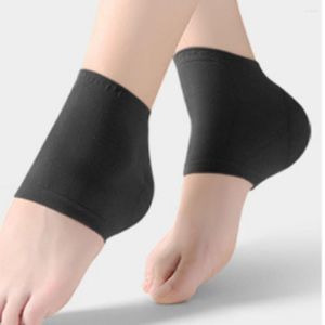Frauen Socken Silikon Gummi Gel Anti Rissbildung Liner Ferse Elastische Silizium Feuchtigkeitsspendende Fuß Hautpflege Schutz W014