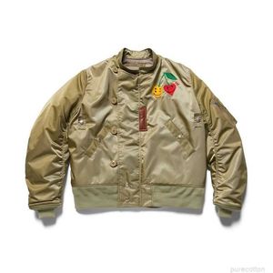 Designer Clothing Mens Jackets Fashion Brand Coat Outdoor Casual Coats Kanyes Feidong Same Cpfm.xyz We're Good! Flight Jacket Embroidered Jacket