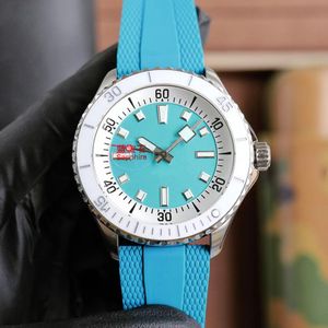 Blancpain Mens Mechanical Watch Watches Waterproof Luminous 46mm Sapphire Strap Justerbar de Luxehigh Quality Shop Original