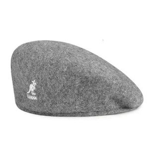 BERET MESH EMBRODERY VINTAGE TRENDY SVART ANTI-HAT unisex Classic Sunshade Star Hat med samma hatt