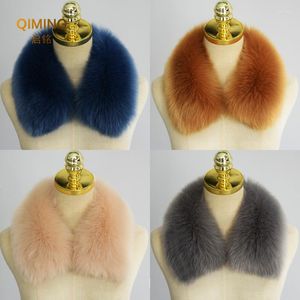 Scarves Woman Faux Fur Collar Winter Warm Soft Fake Scarf For Coat Parkas Jackets Outerwear Shawl Neck