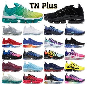 Tn Plus Tasarımcı Koşu Ayakkabıları Yarışçı Mavi Üniversite Kırmızı Kadınlar Erkek Ayakkabı Spor Tasarımcı Ayakkabı Spirit Teal Geometrik Active Rainbow Erkek Sabah Trainer