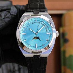 Herrens automatiska mekaniska klockdesigner Watch Classic 42mm läder/All rostfritt stålklocka Sapphire U1 Waterproof Watch Montre de Lux