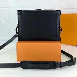 Mjuk bagageutrymme för män crossbody handväska designer axelväska klassisk casual man utomhus handväska lyxiga kors kroppspåsar mode homme messager sac de purses