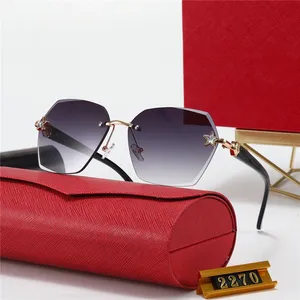 óculos de sol de luxo para mulheres óculos de sol de grife para homens que viajam moda adumbral óculos de sol de praia 10 cores