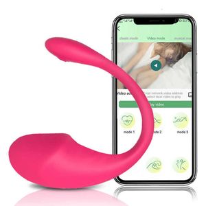 Massager-app vibrator för kvinnor trådlös g-spot dildo vibrerande ägg kvinnliga trosor fjärrkontroll bär vuxna leveranser