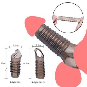 Massager Penis Rings for Men Reusable Silicone Male Retarded Ejaculation Orgasm Cock Enlarge Erotic Couple Adult Game