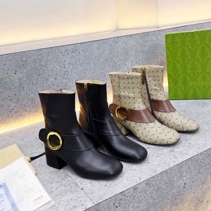 Designer boots Martin boot rubber bottom water The new collection bringing eras together by combining a retro aesthetic with a contemporary character ankle boots