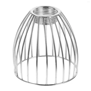 Pendant Lamps Small Lamp Shades Table Wrought Iron Bird Cage Lampshade Light Cover Metal
