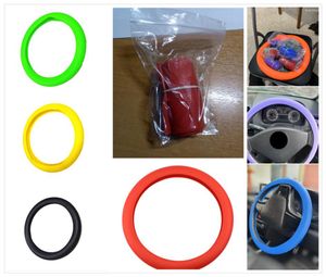 Steering Wheel Covers Universal Styling Car Accessories Silicone Cover For 520d 518d 428i 530d 130i 330e M235i Compact