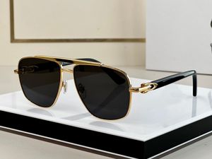 óculos carti designer de luxo óculos de sol versão high-end masculino boutique ip revestimento a vácuo revestimento azul fivela clássica logotipo atmosfera simples óculos de sol masculinos