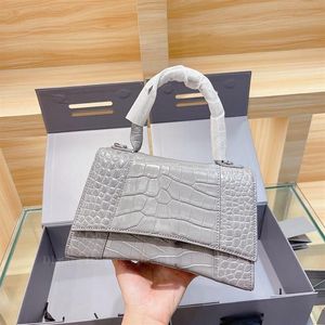 2022Nuova borsa in pelle di coccodrillo Portafogli di lusso da donna Borsa a tracolla singola di design Borsa a tracolla moda Balck Femous Alligator 288L