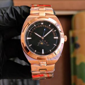 Orologio meccanico automatico da uomo di design orologio in pelle 42MM/tutto in acciaio inossidabile orologio impermeabile con zaffiro montre de lux