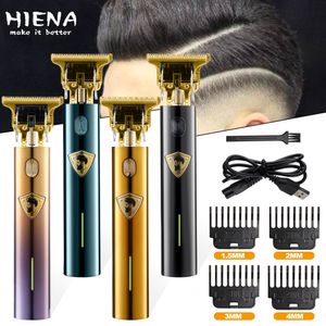 Elektrikli tırnaklar Erkekler İçin Tıraş Makinesi Erkekler Barber Razor Kablosuz T9 Saç Kesme Makinesi Sakal Tıraş Makinesi Kablosuz 230807