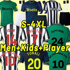 23 24 soccer jerseys New castle BRUNO.G Botman WILSON JOELINTON nufc 2023 2024 MAXIMIN SHELVEY ALMIRON TARGETT men fans player version third home away green