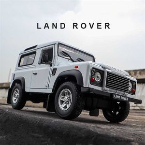 Diecast Model Cars 1/24 Land Alloy Off-Road Vehicles Model Diecasts Metal Toy Car Model Simulation Collection Regalos para niños R230807