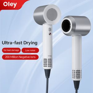 Hair Dryers Oley High speed Dryer 900W Lightweight Powerful Brushless Motor Low Noise Quick Negative Ionic Blow 230807