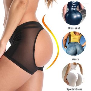 Women's Shapers BuLifter Shapewear Lace Boy Shorts Body Shaper Hip Enhancer Panties Hourglass Figure Booty Bra Sexy Underwear Briefs