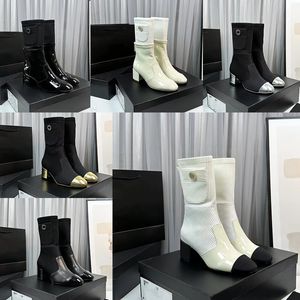 2023 Designer Luxury Martin Pure Color Boots Womens äkta läder övre flera färger utomhusfest andningsbar boot lady mode högklackade komfortskor