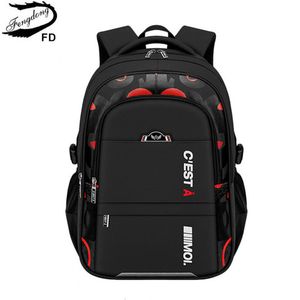 学校のバッグFengdong Children School Bags for Boys Kids Backpack Primary SchoolBag for Teenager Boys Waterproof Backpacks Book Bag Mochila 230807