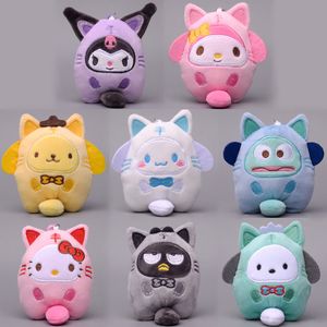 Hot plush toy keychain cute cartoon doll plush toy pendant pendant grabbing doll wholesale free UPS