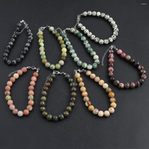 Strand 6 Pcs Natural Crystal Agate Stone Jewelry Gift