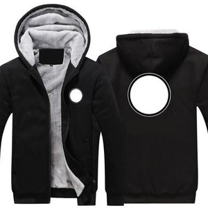 2021 nouveau pull d'équitation de moto pull épais avec velours épais cardigan à fermeture éclair à capuche chaud jacket297e