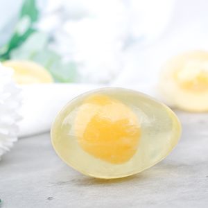 Natural Organic Collagen Egg Soap Wholesale Collagen Soap Handmade Whitening Soap Collagen Cleansing Soap Face Bath Soap 80g