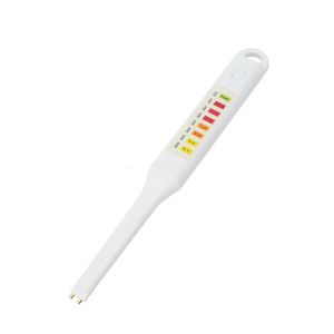 Concentration Meters LED Detector Soup Salinometer Battery Powered White Easy Operate Food Salt Analysis Portable Concentration Meter Salinity Tester 230804