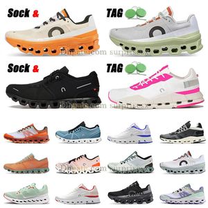 On Cloud Running Shoes Youth Oncloud 5 x3 Monster Nova Swift Rosa caldo e bianco Surfer blu Purple Cloudmonster Cloudnova Ultra Runner Tennis TEC INCONTRO