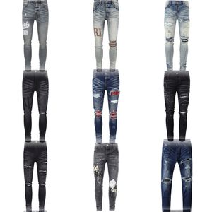 Mens Jeans Masculino Designer Jeans miri jeans jeans masculinos de alta qualidade, estilo legal, designer de luxo, calça jeans desgastada, rasgado, jeans preto, azul, fino, jeans, tamanho 30-40