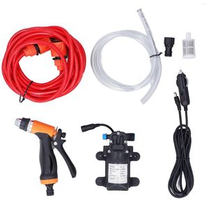 Car Washer Electric Pump Kit Abrasion Resistant Power 160PSI Professional Easy Installation Portable With 2 Hose For