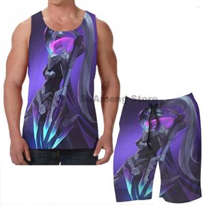 Herren-Trainingsanzüge, Sommer, lässig, lustig, Aufdruck, Männer, Tank-Tops, Damen, Project Vayne (2), Board, Strand, Shorts, Sets, Fitness, ärmellose Weste