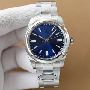 Men's watch automatic mechanism 41mm904L stainless steel strap blue dial designer watch ST9 luminous luxury watch sapphire mirror waterproof watch Dhgate 007