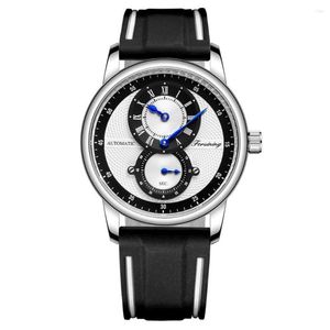 Armbanduhren 2023 Forsining Skeleton Automatische Mechanische Uhren Wasserdichte Herrenuhr Luxus Uhr Relogio Masculino Für Männer