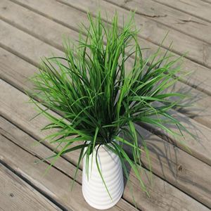 Decorative Flowers Pastoral Simulation Green Plant Grass Single Simulated Plants Plastic Flower Floor-Standing Decorations Floral Gardening