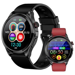 New Tk22 Smart Watch Blood Ecg Body Temperature Heart Rate Monitoring Bluetooth Call 1.39inch Smartwatch For Men And Women