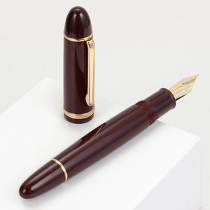 Fountain Penns 1st Pen Metal Gold Clip Fine 05mm NIB Writing Ink för Jinhao X159 Stationery Office School High Quality 230807