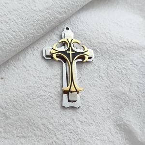 Charms 6 Stil Kreuz für DIY Schmuckherstellung Antik Silber Farbe Edelstahl Anhänger Erkenntnisse