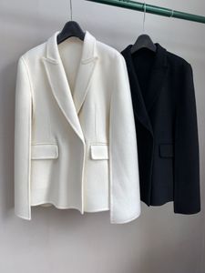 Ny Toteme Mid Length Celebrity Style Suit Edition Dubbelsidig ullrockrock