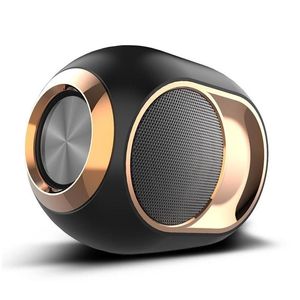 Portable Speakers Music Bluetooth Wireless Speaker Stereo Surround Super Hifi Soundbar With Tf Card 3.5Mm Aux Play Drop Delivery Elec Dhdzj