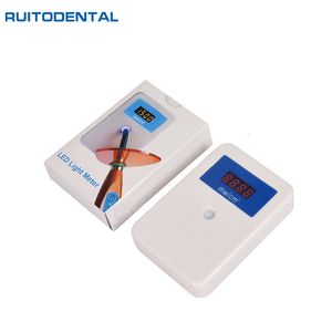 Andra orala hygien Trådlös tandlysning LED härdning Ljusmätare Tester Radiometer Digital Display Testningsenhet 230807