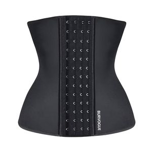 Intimo modellante da donna BurVogue Latex Waist Trainer Corsetto per donna Dimagrante Body Shaper Fitness Vita Cinchers Tummy Shapewear Underbust Binders 230807