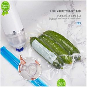 Andra köksverktyg USB Electric Vacuum Sealer Hine Bag Suge Air Pump Food Seal Storage Pouch Packing Compression Packer Drop Del Dhadi