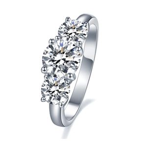 2ct Moissanite Made Farding for Women Eternity Bands 925 Стерлинг-Сивер Кольцо Ангидальная полоса размера 5-11 белого золота.