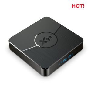 Smart X98 Plus TV Box Android11 ​​Amlogic S905W2 4GB RAM 32GB WiFi 2.4G 5G 4K Media Player Set Top Box 2GB 16 ГБ