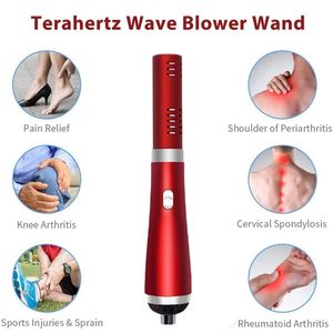 Hair Dryers Iteracare Terahertz Wave Cell Light Magnetic Healthy Device Electric Heating Therapy Blowers Wand Thz Physiotherapy Plates 230807