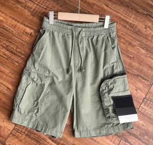 Mens Shorts Stones Island Designers Cargo Pants Patches Badge Pants Summer Sweatpants Sports 2023ss Big Pocket Macacões Calças Zippper 1 966